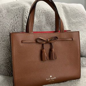 Kate Spade Brown Leather Bag